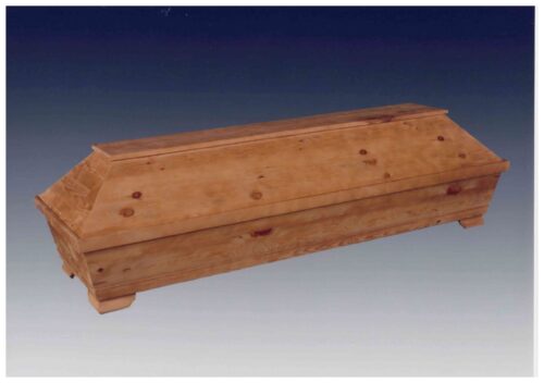 Sarg gebeizt ohne Beschlag