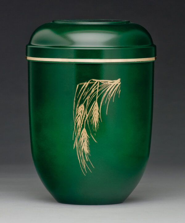 Urne 21860AE Ähre Grün