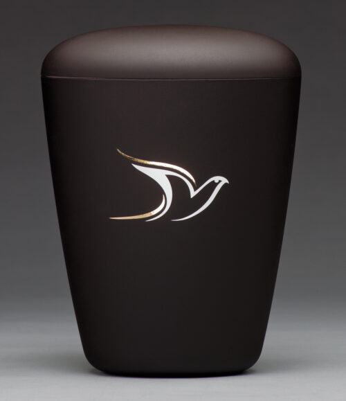 Urne 26202 Taube Braun