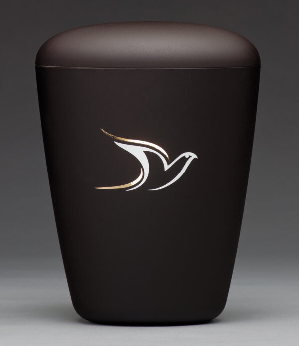 Urne 26202 Taube Braun