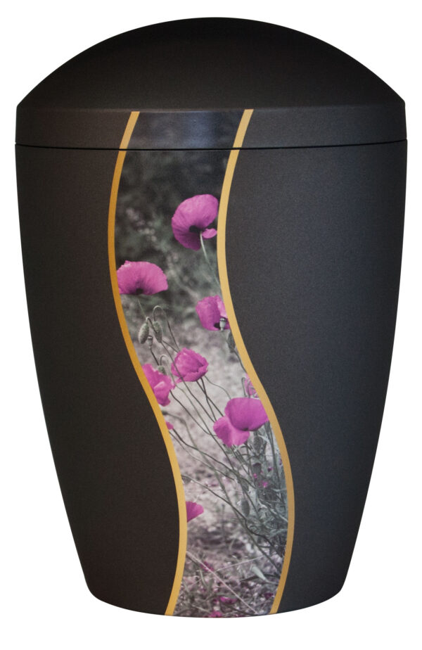 Urne E1 S213 52820301 Foto Mohn Schwarz